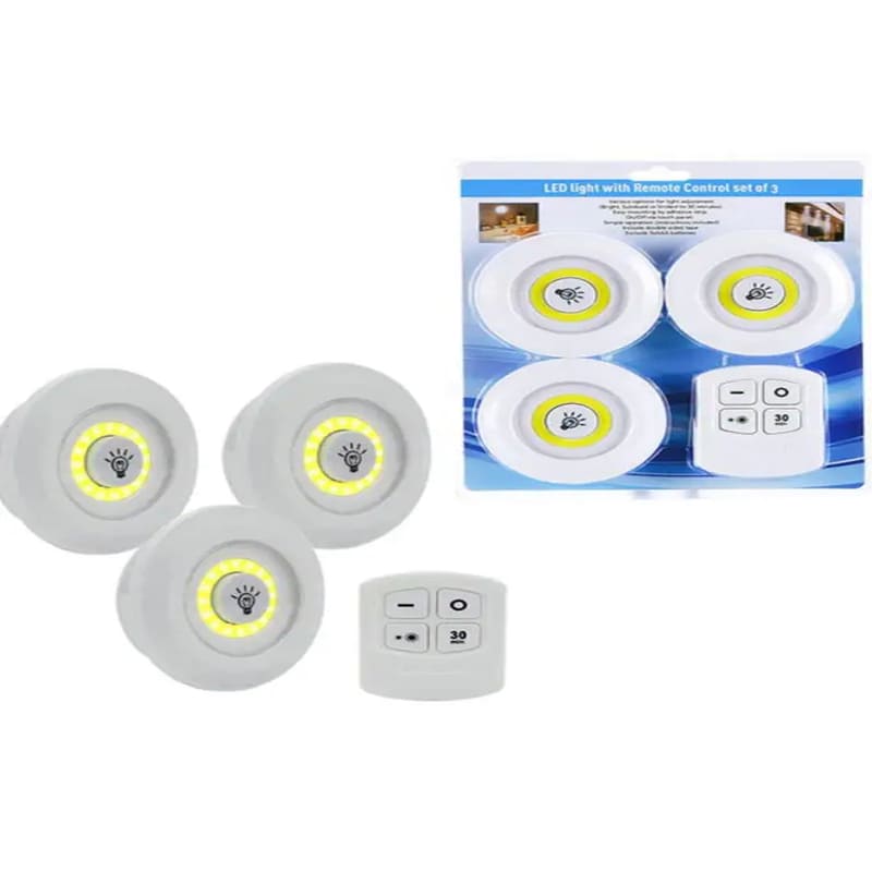 Miniatura 3 de Luces led inalámbricas set x3 FK23D-45